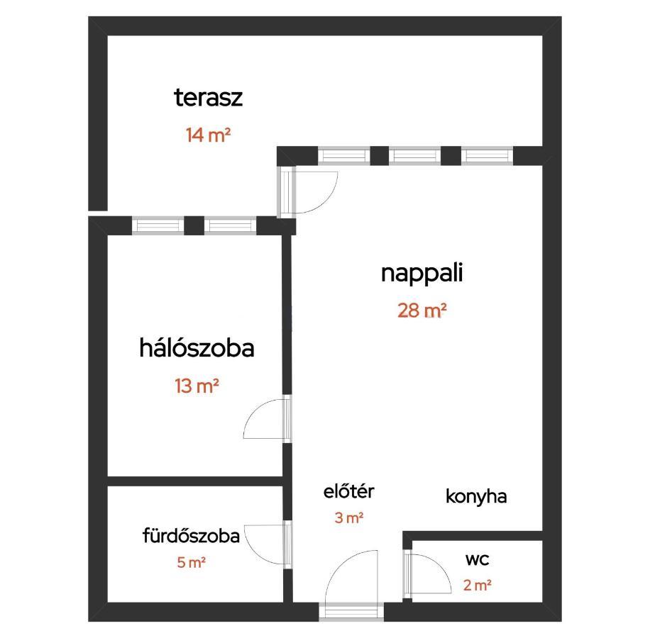 Marina Panorama Apartment & Garage Budapest Exterior photo